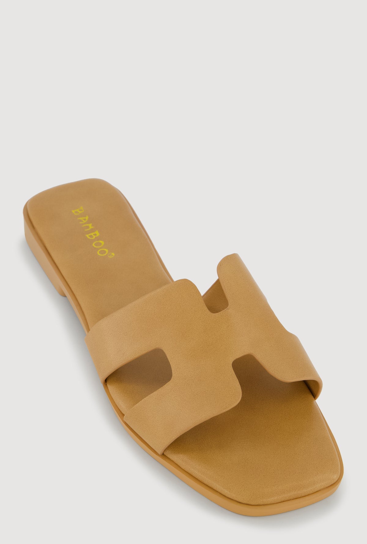 H Band Open Toe Slippers