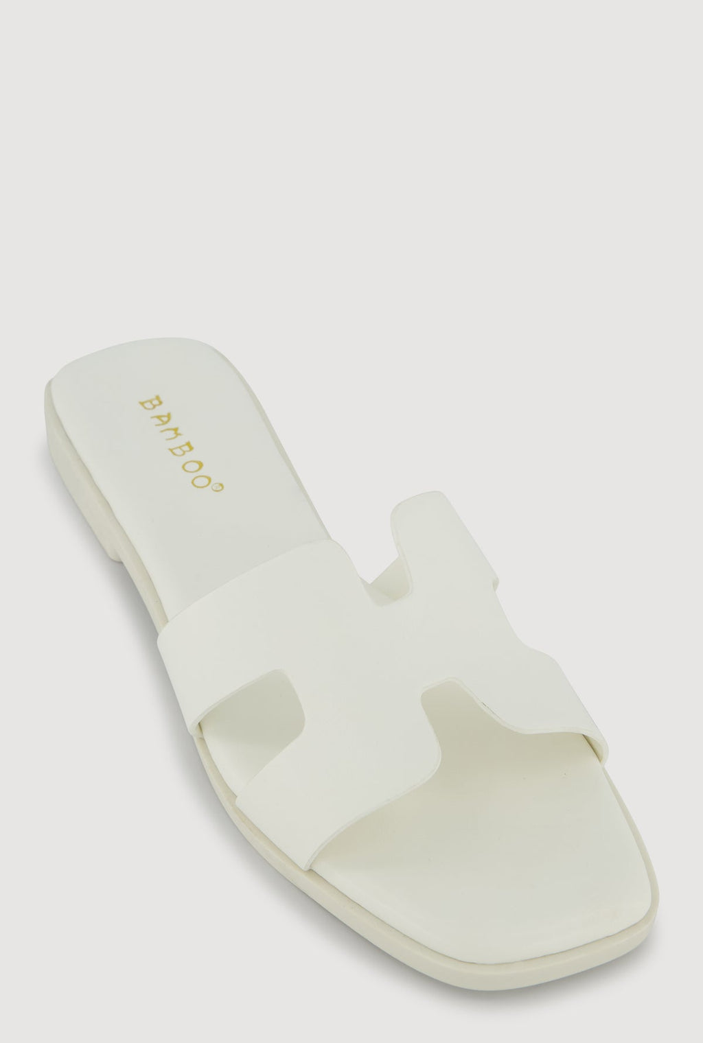 H Band Open Toe Slippers
