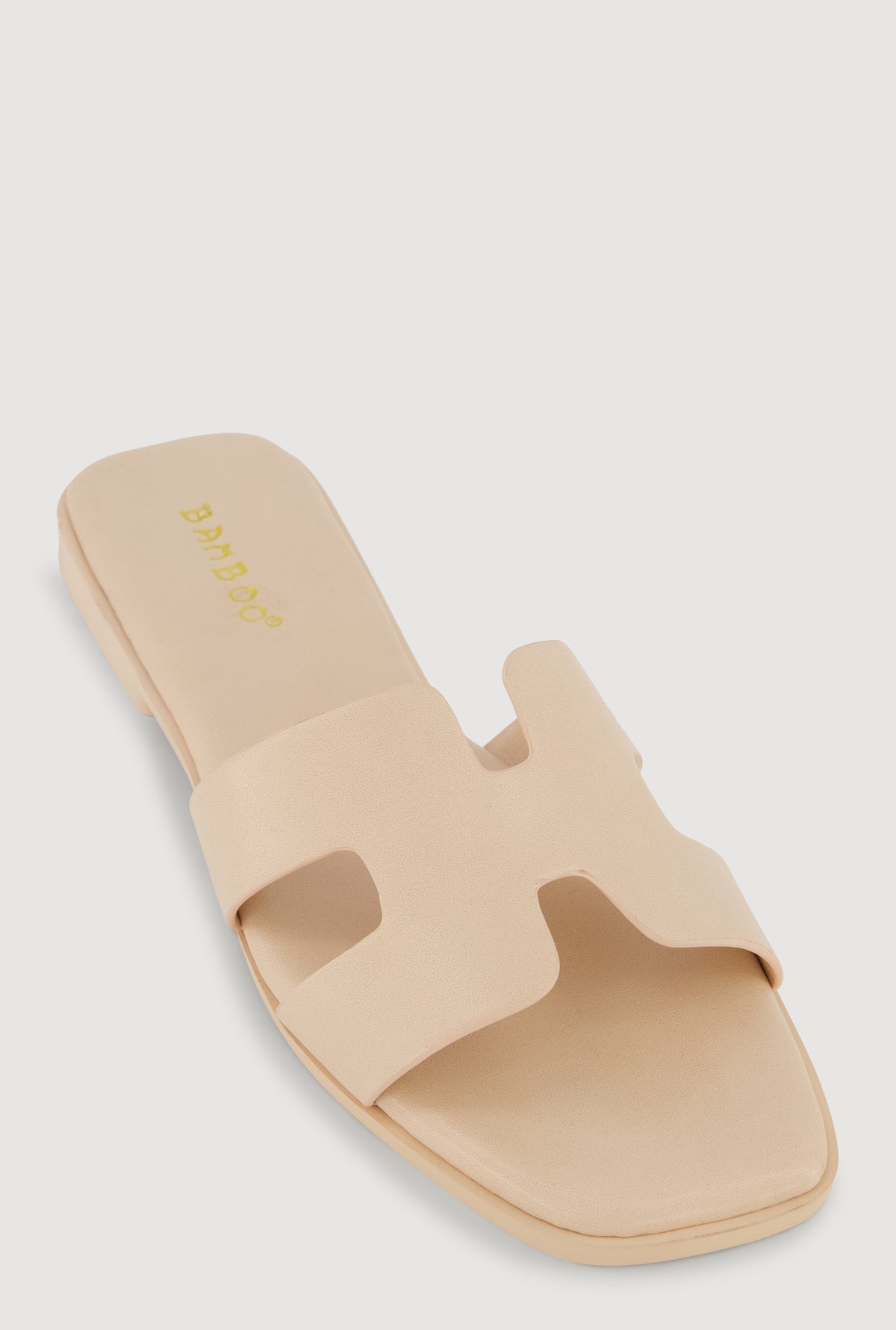 H Band Open Toe Slippers