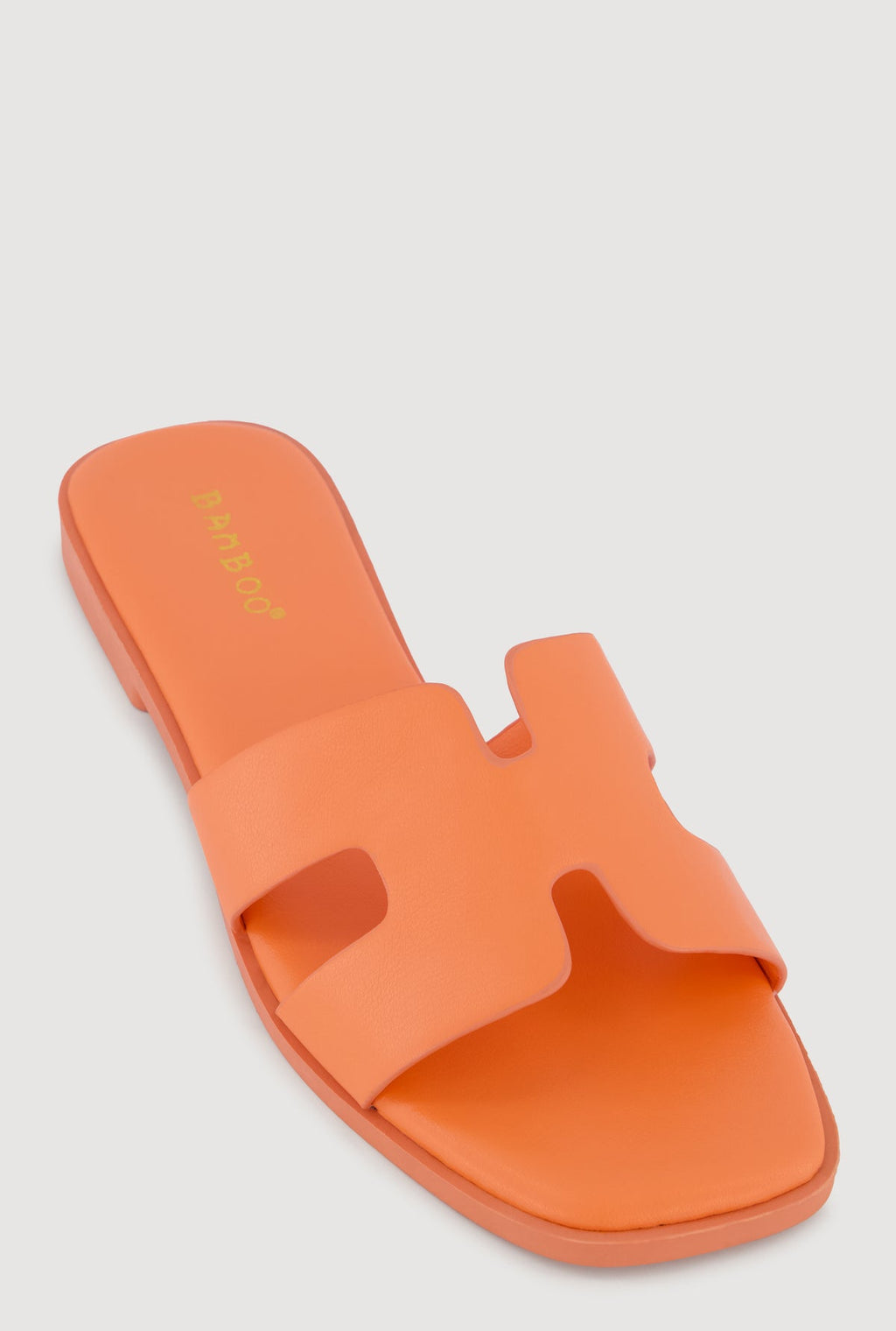 H Band Open Toe Slippers