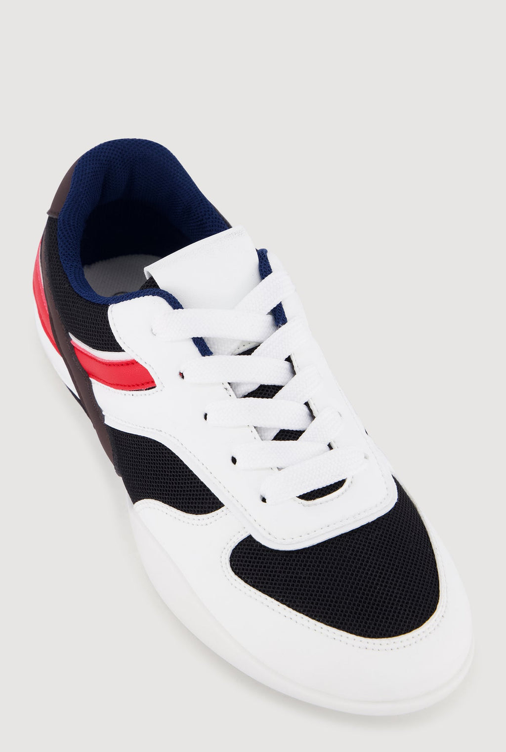 Mercado Classic Sneaker – Metallic Gold/Silver side view