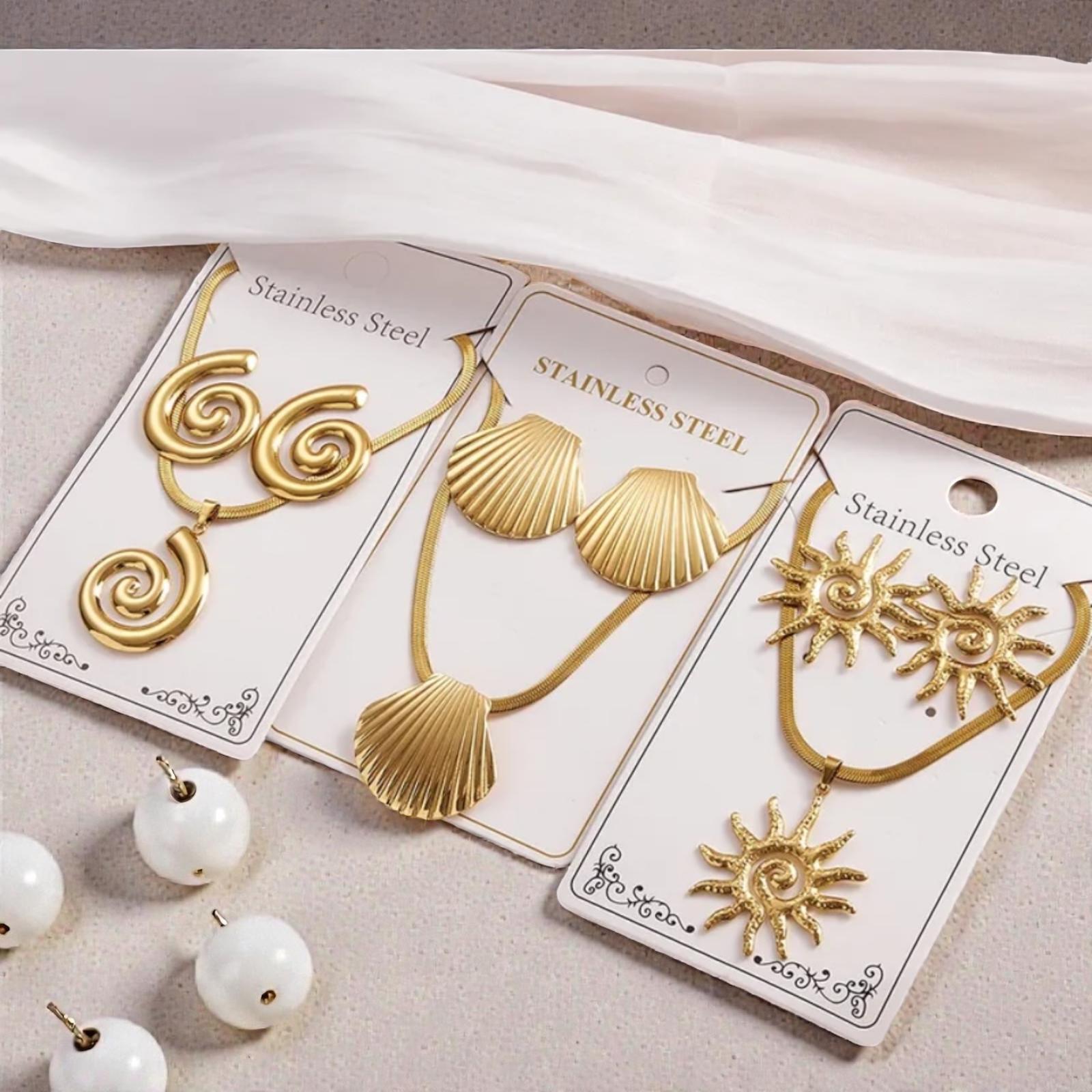 Assortment of Necklace and Earrings Set