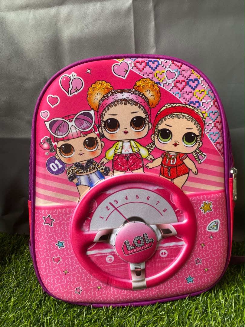 Pink LOL Surprise backpack