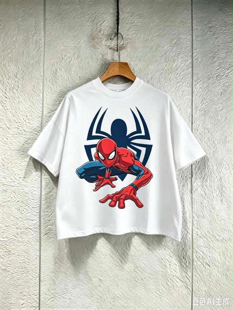 Spider-Man Graphic Tee - White