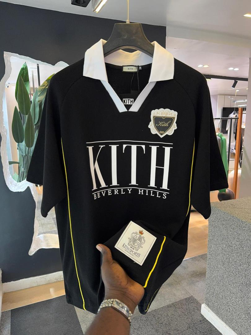 Kith Beverly Hills Soccer Jersey - Black