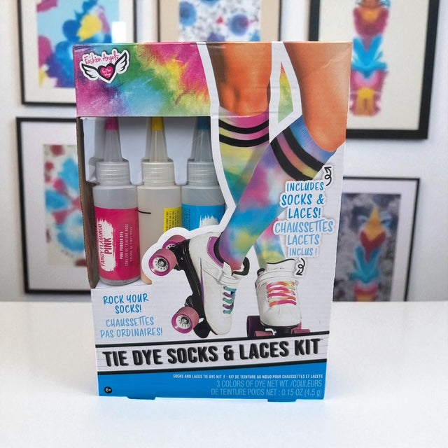 Tie Dye Socks & Laces Kit
