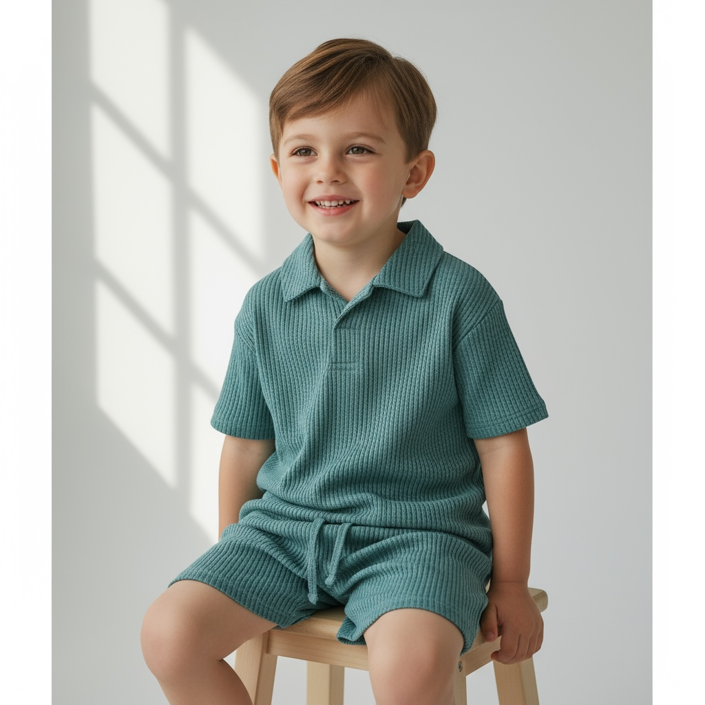 Okie Dokie Boys shirt and short set