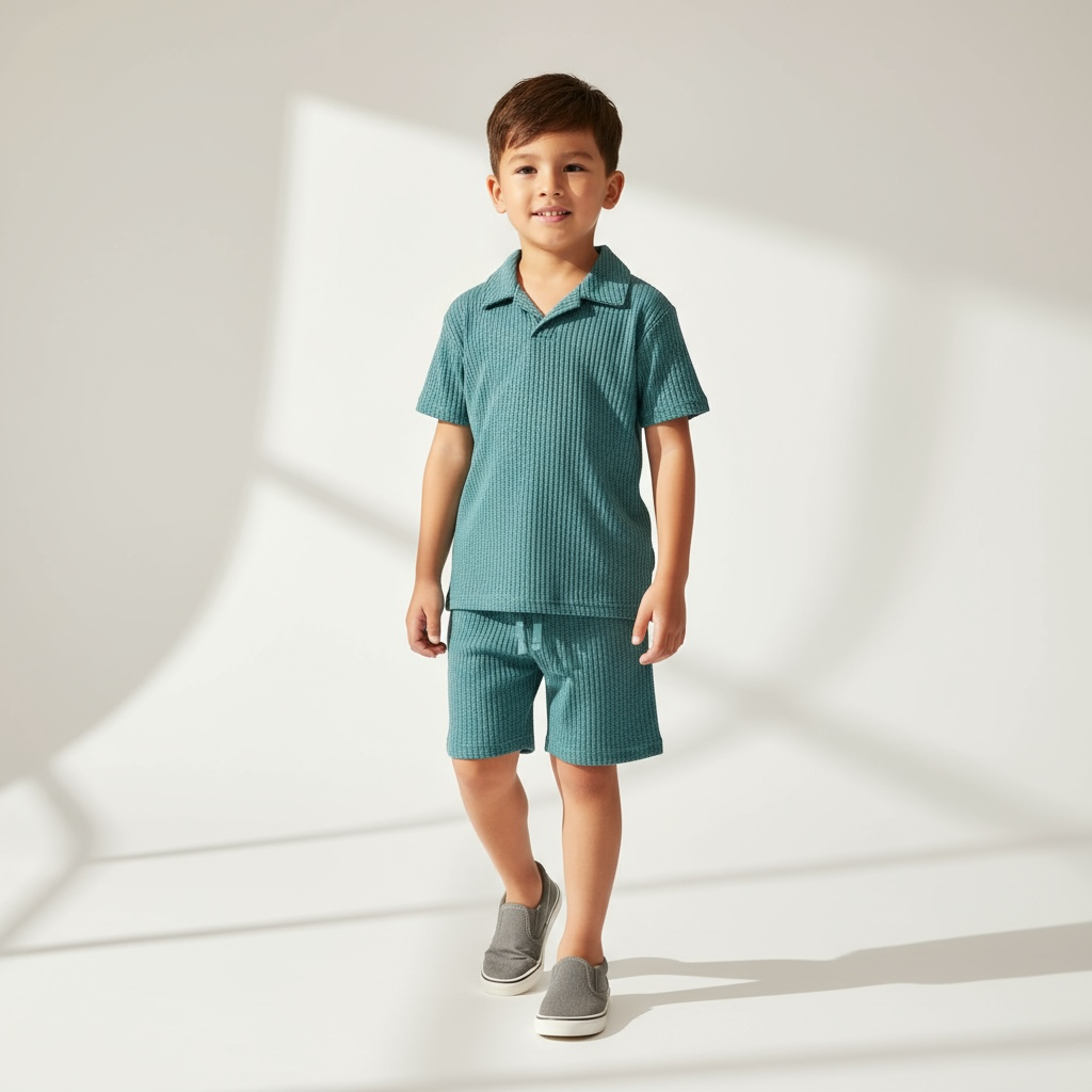 Okie Dokie Boys shirt and short set