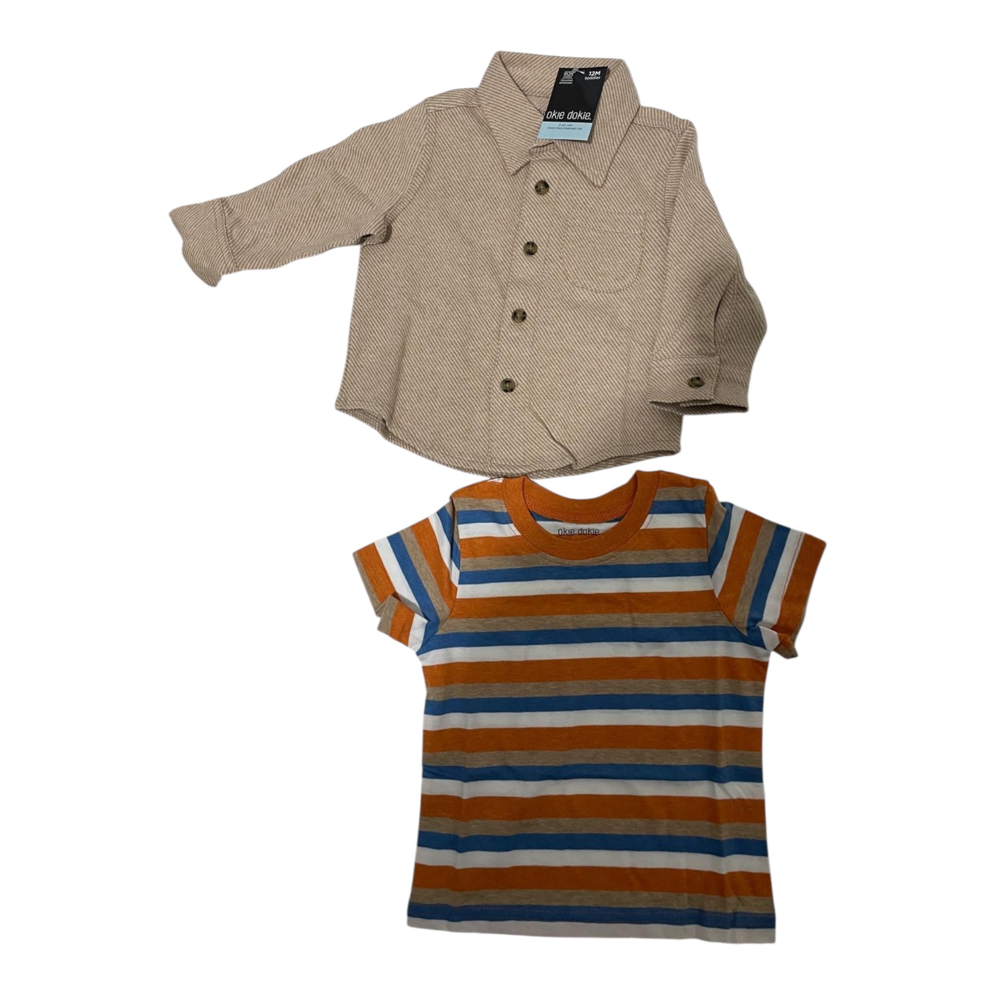 Okie Dokie boys shirts set