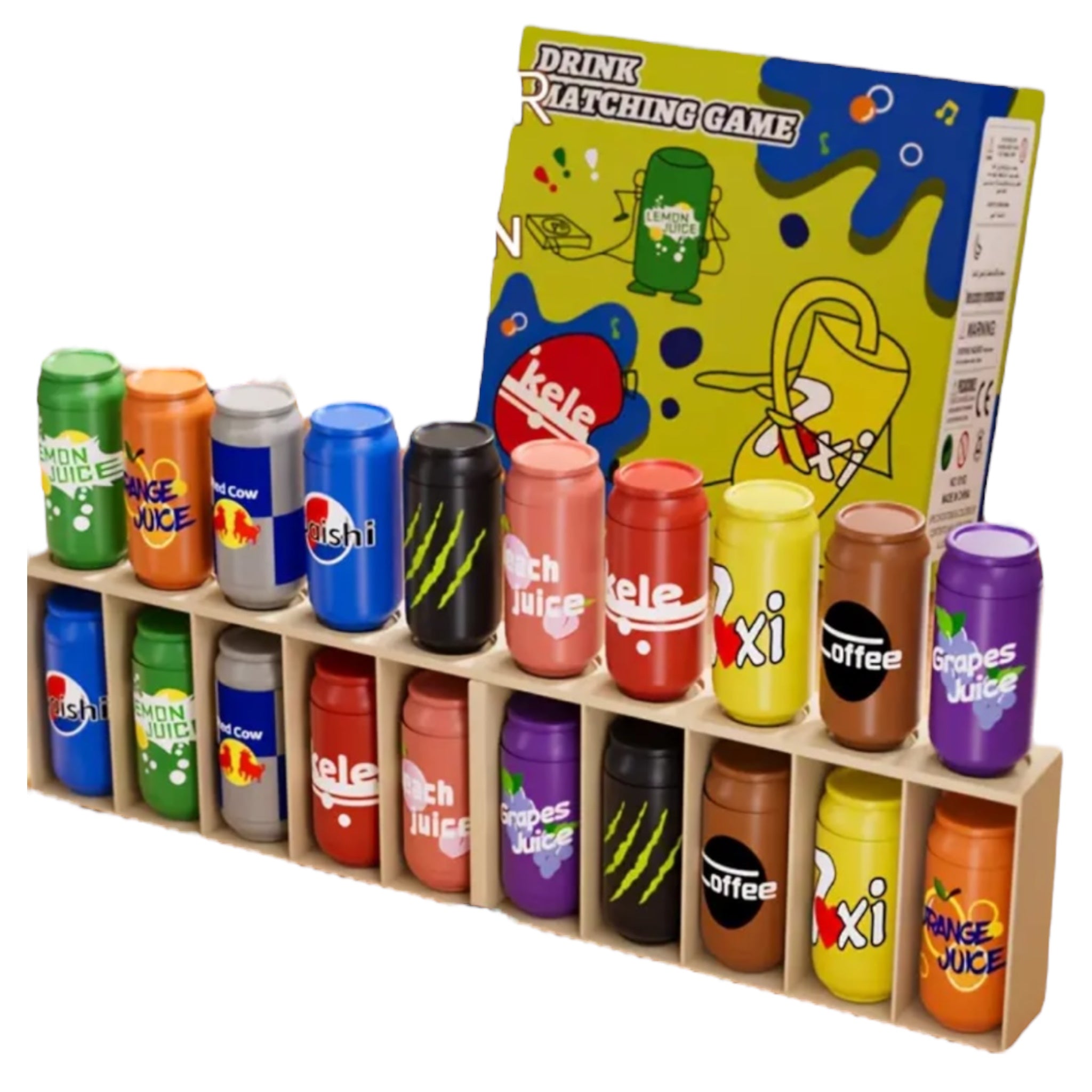 Drink matching game box, viral game, game night, game