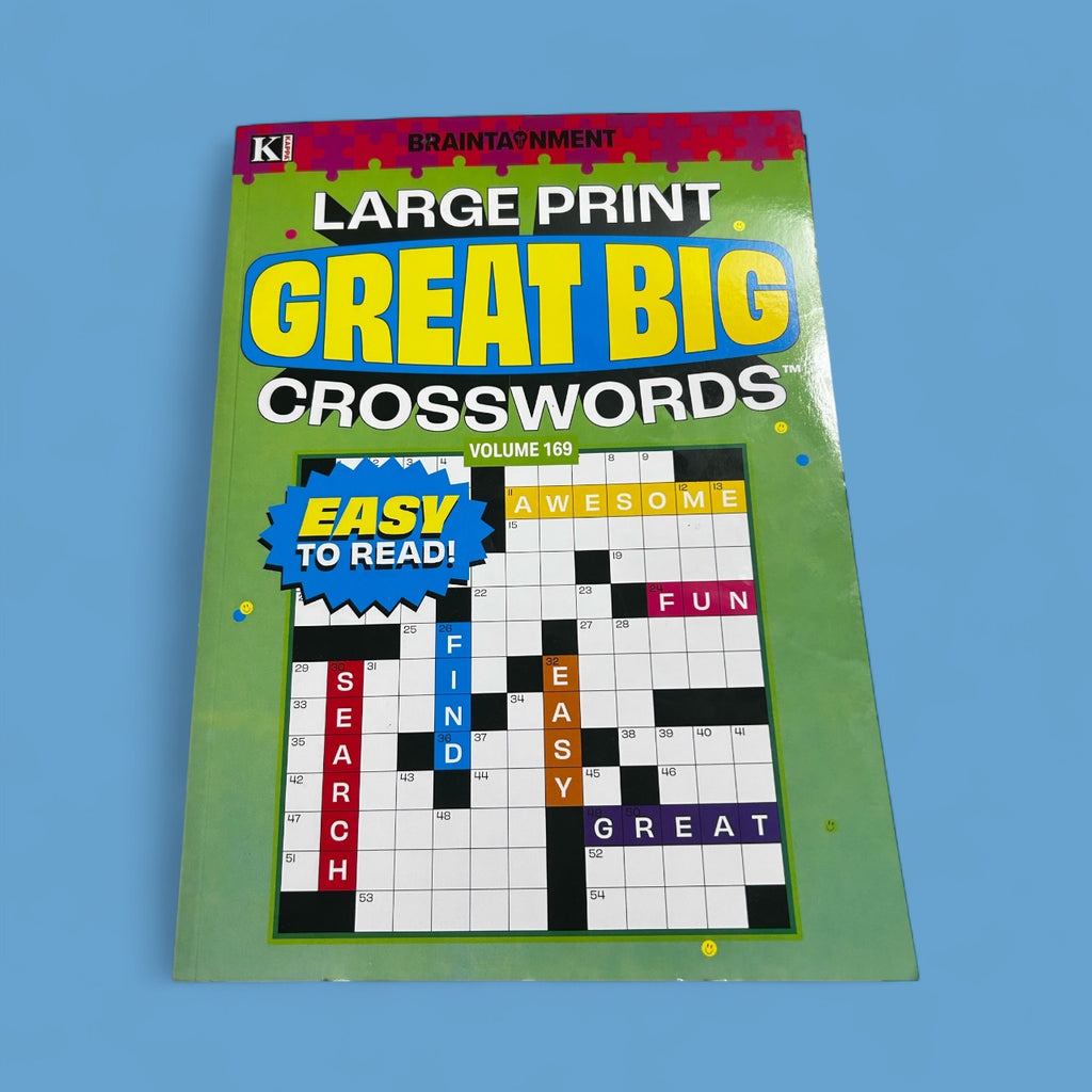 Braintainment Large print great big crosswords