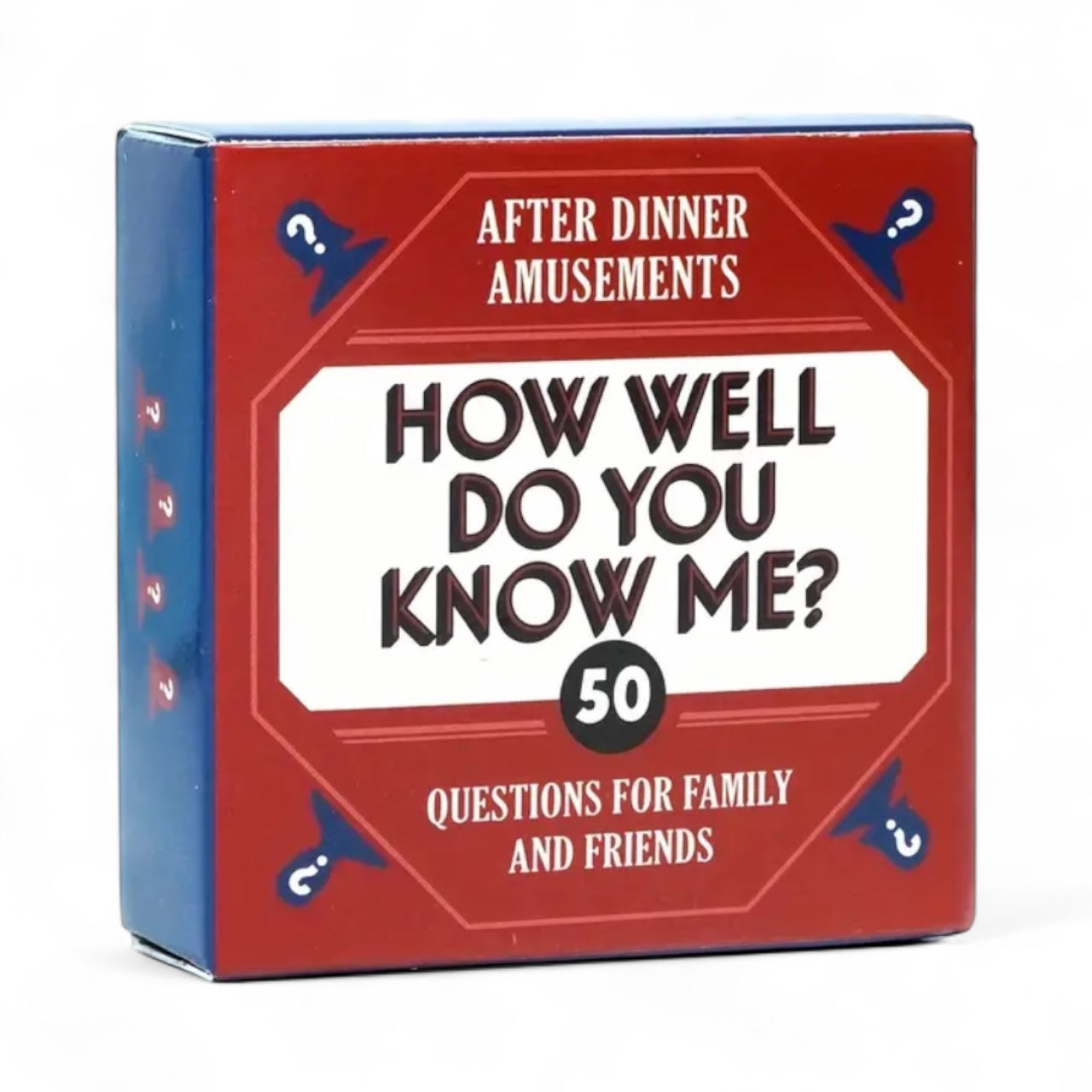 How well do you know me? conversation cards