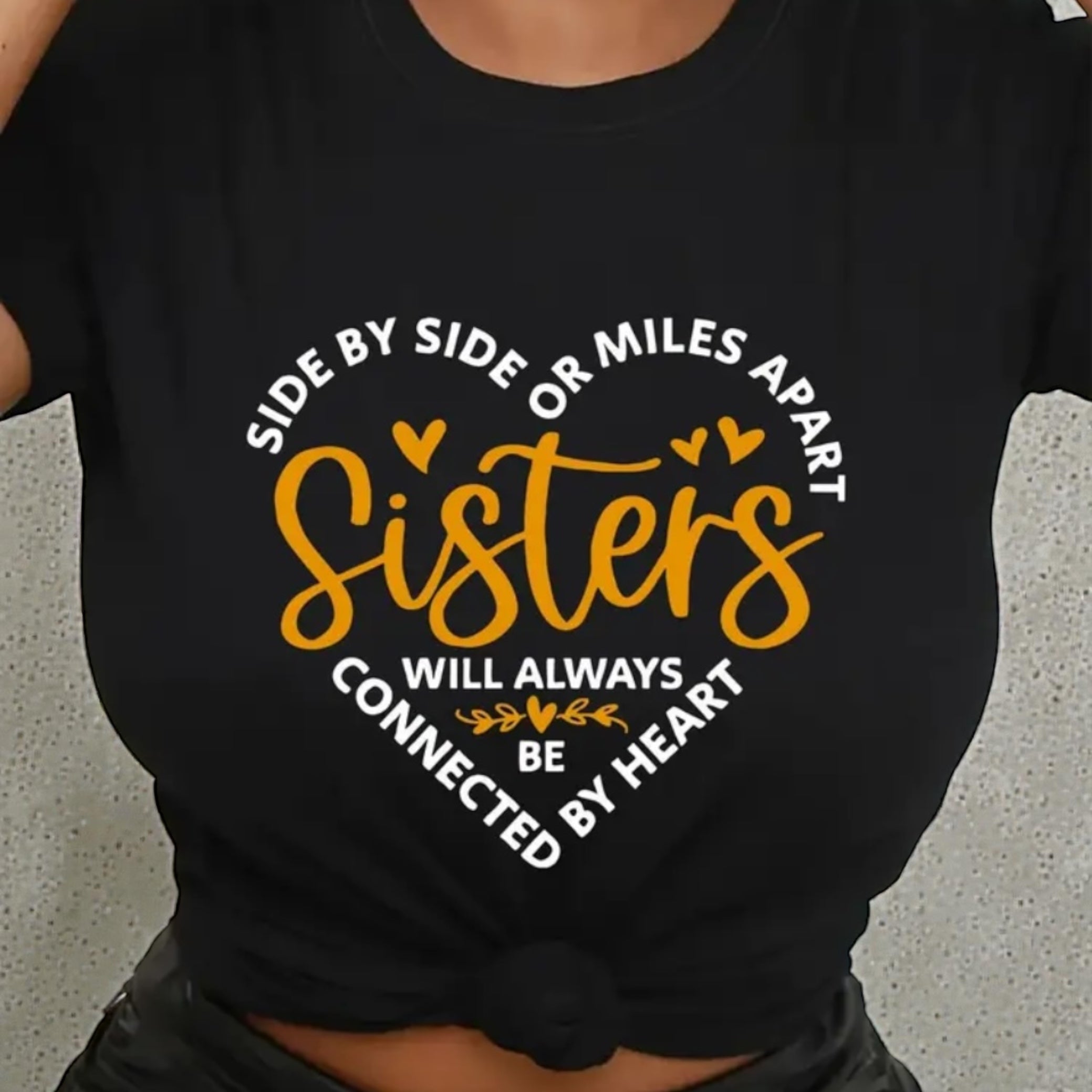 Black Graphic Tees