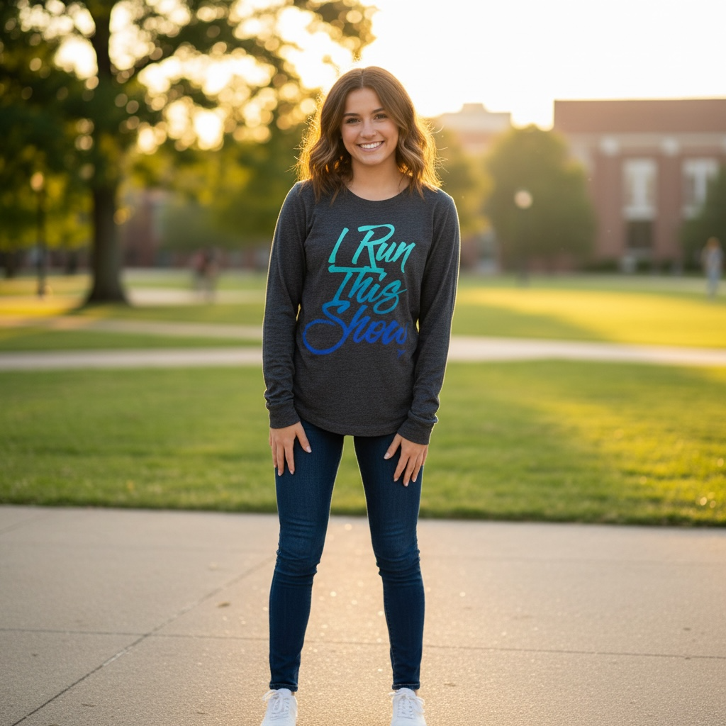 Long sleeve Round Neck Top